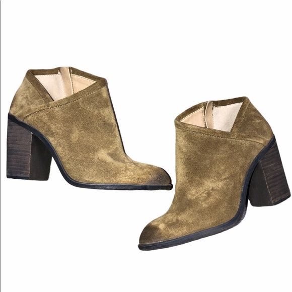 Lucky Brand LK Salza 8M leather booties - Picture 1 of 6
